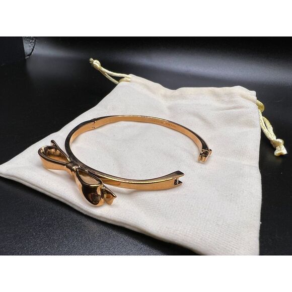 Kate Spade Rose Gold Bow Bracelet - Picture 3 of 7